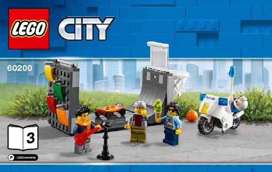 Bauanleitungen LEGO - 60200 - Capital City: Page 1