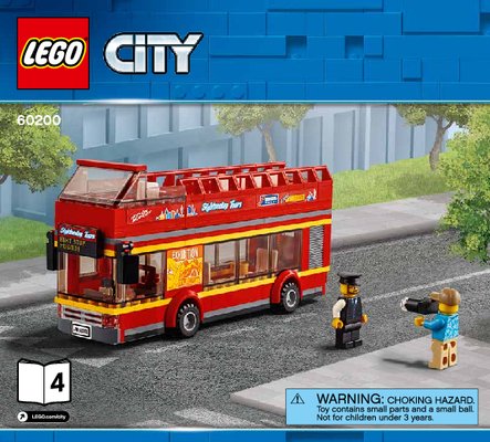 Bauanleitungen LEGO - 60200 - Capital City: Page 1