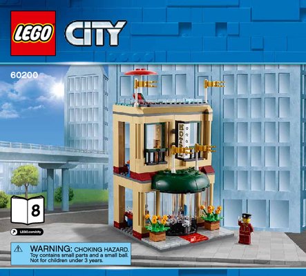 Bauanleitungen LEGO - 60200 - Capital City: Page 1