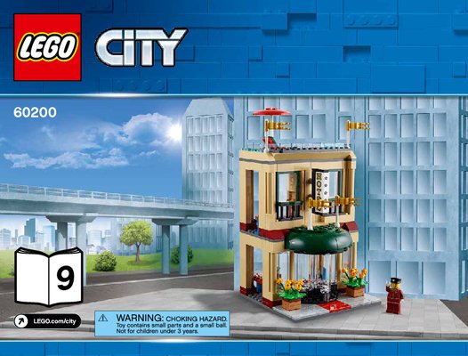 Bauanleitungen LEGO - 60200 - Capital City: Page 1