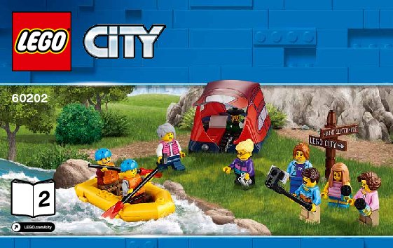 Bauanleitungen LEGO - 60202 - People Pack - Outdoor Adventures: Page 1