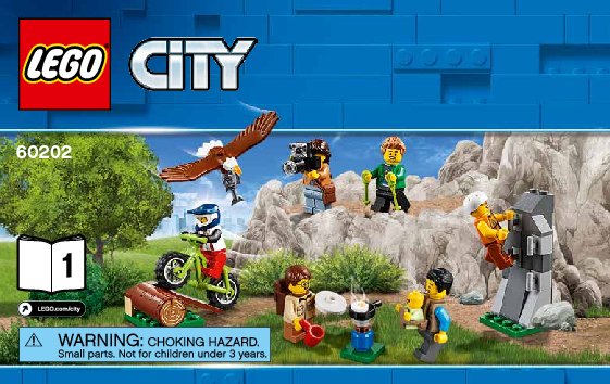 Bauanleitungen LEGO - 60202 - People Pack - Outdoor Adventures: Page 1