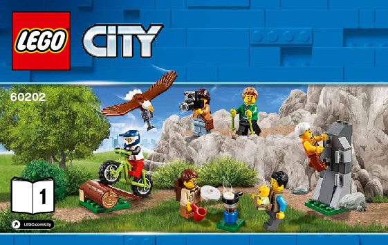 Bauanleitungen LEGO - 60202 - People Pack - Outdoor Adventures: Page 1