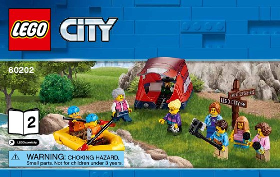 Bauanleitungen LEGO - 60202 - People Pack - Outdoor Adventures: Page 1