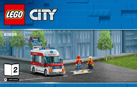 Bauanleitungen LEGO - 60204 - LEGO® City Hospital: Page 1