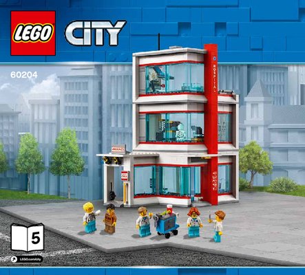 Bauanleitungen LEGO - 60204 - LEGO® City Hospital: Page 1