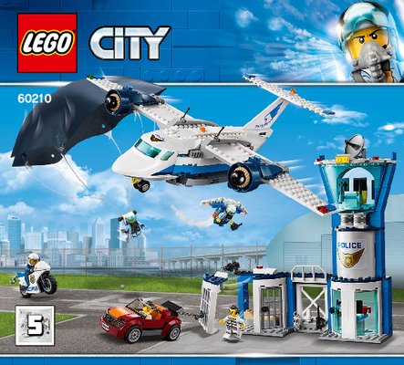 Bauanleitungen LEGO - 60210 - Sky Police Air Base: Page 1