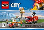 Bauanleitungen LEGO - 60214 - Burger Bar Fire Rescue: Page 1