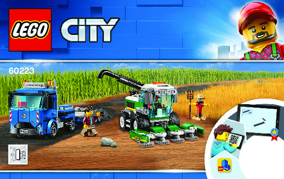 Bauanleitungen LEGO - 60223 - Harvester Transport: Page 1