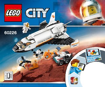 Bauanleitungen LEGO - 60226 - Mars Research Shuttle: Page 1