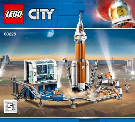 Bauanleitungen LEGO - 60228 - Deep Space Rocket and Launch Control: Page 1