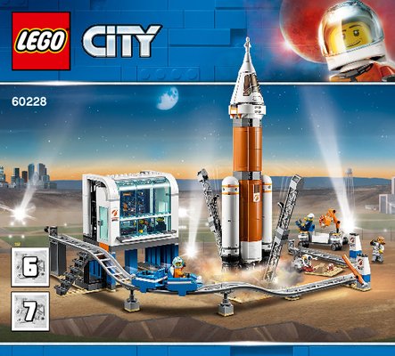 Bauanleitungen LEGO - 60228 - Deep Space Rocket and Launch Control: Page 1