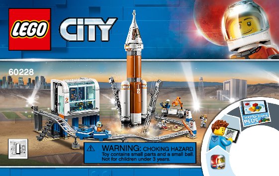 Bauanleitungen LEGO - 60228 - Deep Space Rocket and Launch Control: Page 1