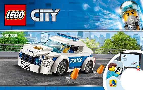 Bauanleitungen LEGO - 60239 - Police Patrol Car: Page 1