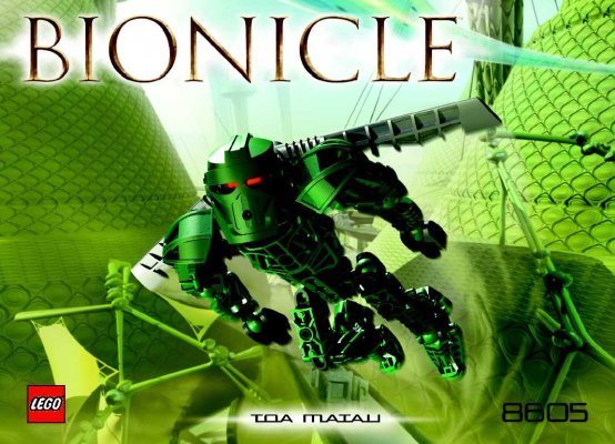 Bauanleitungen LEGO - 65410 - Bionicle Toa Metru 8602+8605+8613: Page 1