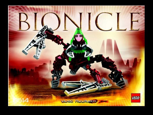 Bauanleitungen LEGO - 65514 - Bionicle Vahki/Matortan Club Co-P: Page 1