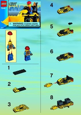 Bauanleitungen LEGO - 65743 - City Construction Co-Pack: Page 1