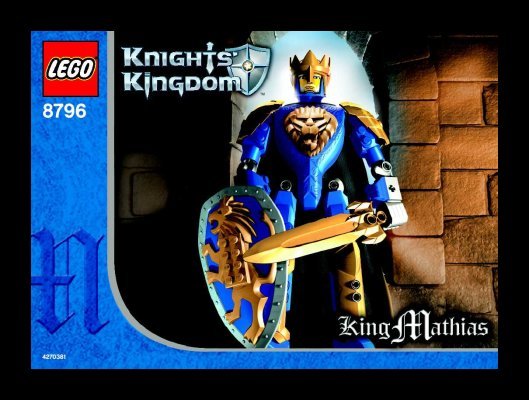 Bauanleitungen LEGO - 65776 - Knights Kingdom Vladeck & Mathias: Page 1