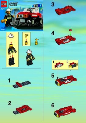 Bauanleitungen LEGO - 65777 - City Fire Xmas: Page 1