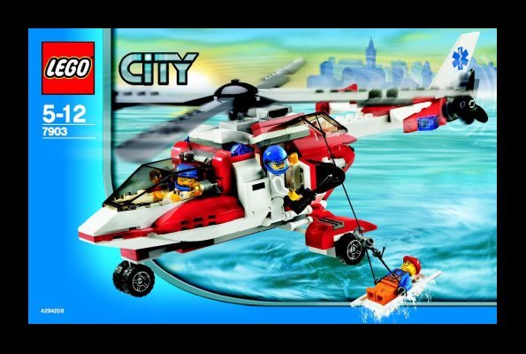 Bauanleitungen LEGO - 66116 - City Emergency Co-Pack: Page 1