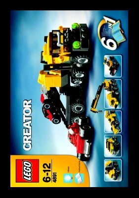 Bauanleitungen LEGO - 66169 - Co-Pack 4891+7246: Page 1