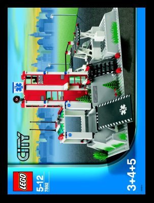 Bauanleitungen LEGO - 66193 - Hospital Value-Pack: Page 1