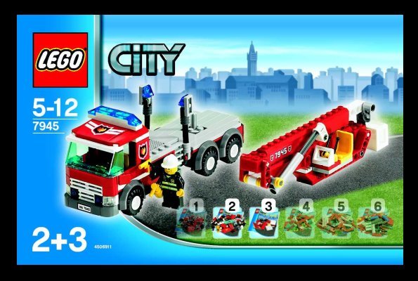 Bauanleitungen LEGO - 66255 - CITY Value Pack: Page 1