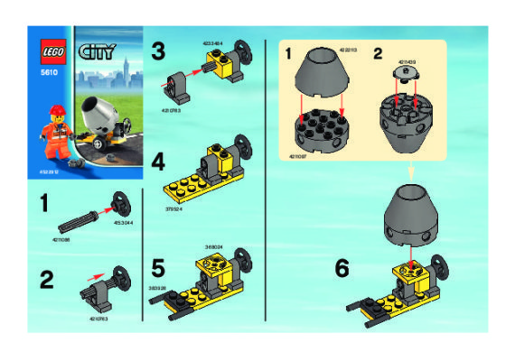 Bauanleitungen LEGO - 66328 - Police/Fire/Rescue: Page 1