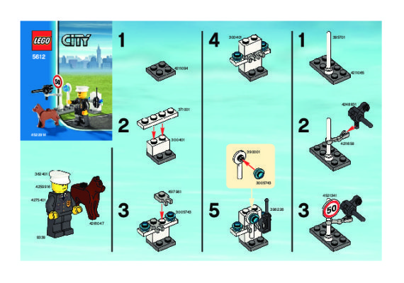 Bauanleitungen LEGO - 66328 - Police/Fire/Rescue: Page 1