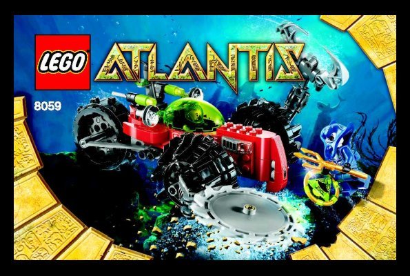 Bauanleitungen LEGO - 66365 - Atlantis: Page 1