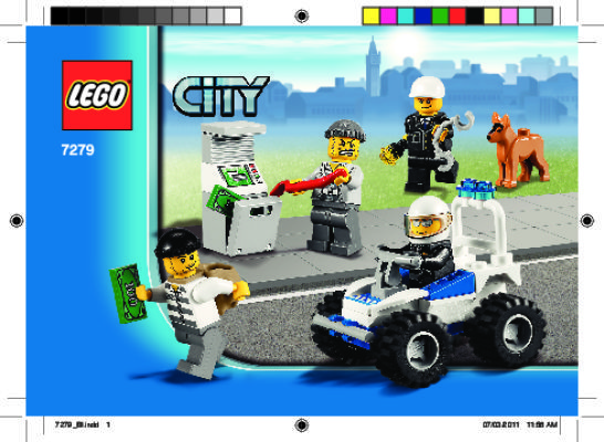 Bauanleitungen LEGO - 66375 - City Police Value Pack: Page 1