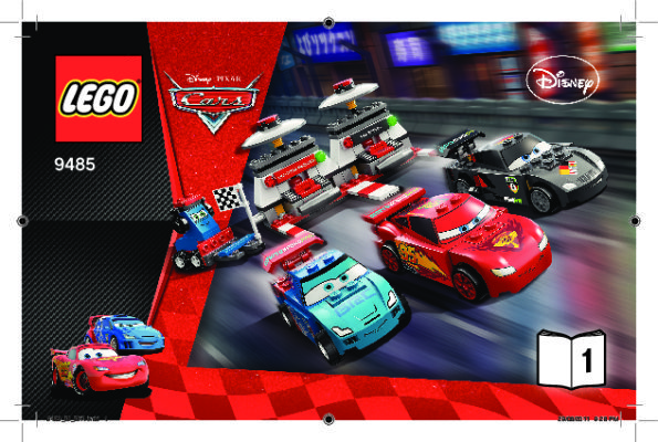 Bauanleitungen LEGO - 66409 - Value Pack CARS: Page 1