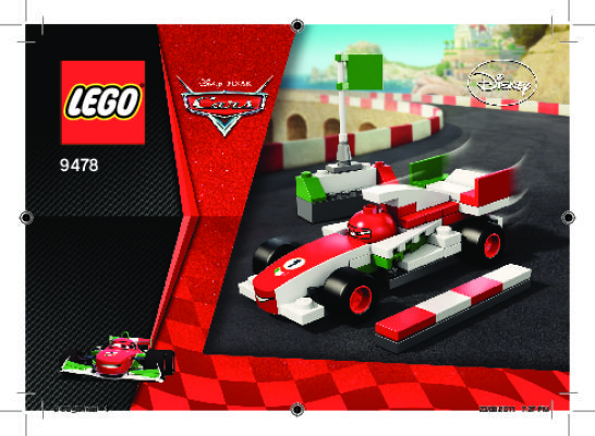 Bauanleitungen LEGO - 66409 - Value Pack CARS: Page 1