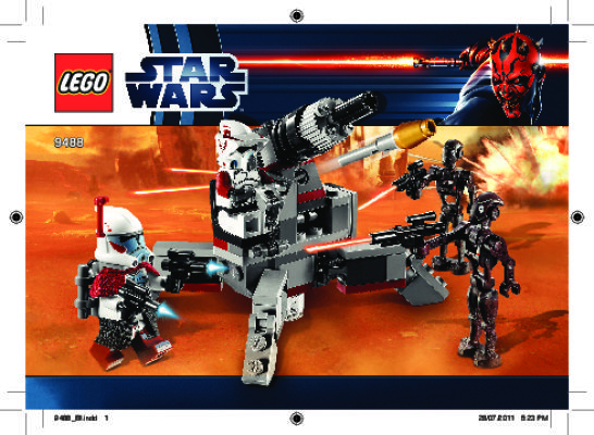 Bauanleitungen LEGO - 66411 - Value Pack Star Wars: Page 1