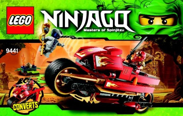 Bauanleitungen LEGO - 66444 - Costco Ninjago co-pack: Page 1