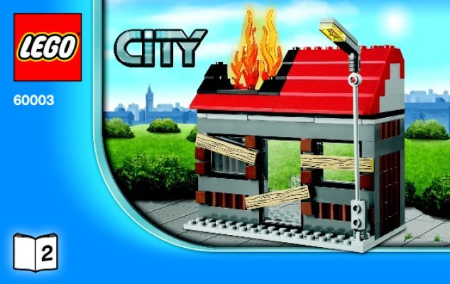 Bauanleitungen LEGO - 66453 - City Fire Value Pack: Page 1