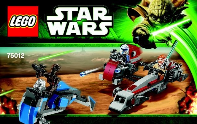 Bauanleitungen LEGO - 66456 - Star Wars Value Pack: Page 1