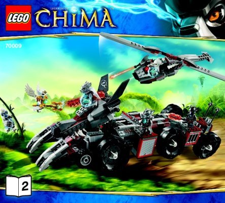 Bauanleitungen LEGO - 66474 - LEGO Chima Super Pack: Page 1