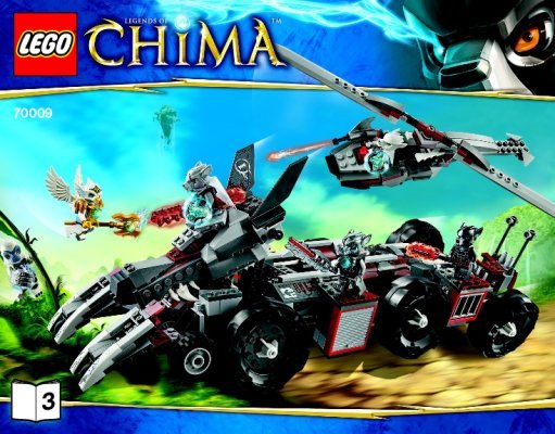 Bauanleitungen LEGO - 66474 - LEGO Chima Super Pack: Page 1