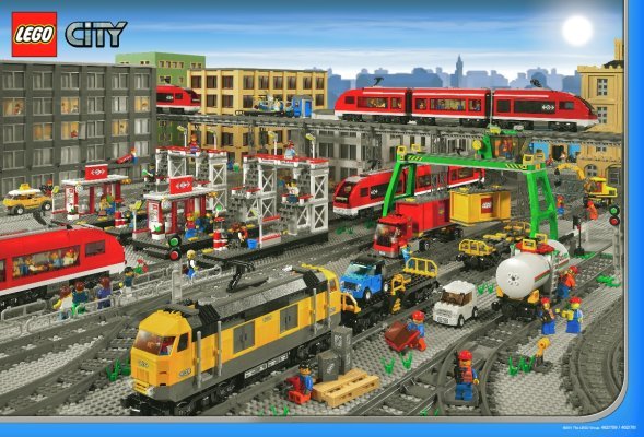 Bauanleitungen LEGO - 66493 - CITY Train Value Pack: Page 1