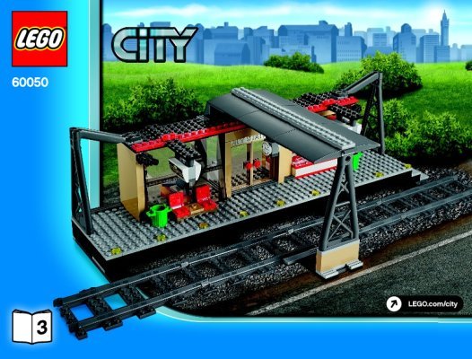 Bauanleitungen LEGO - 66493 - CITY Train Value Pack: Page 1