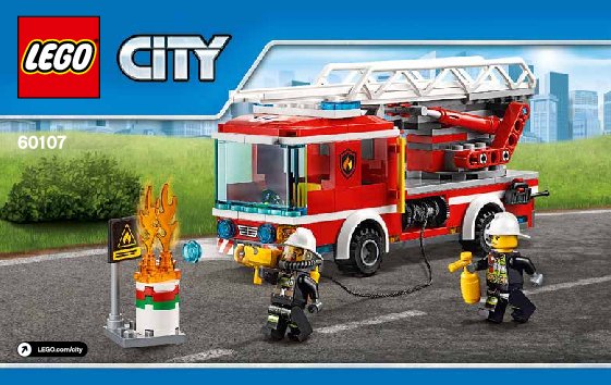 Bauanleitungen LEGO - 66541 - CITY Fire Value Pack: Page 1