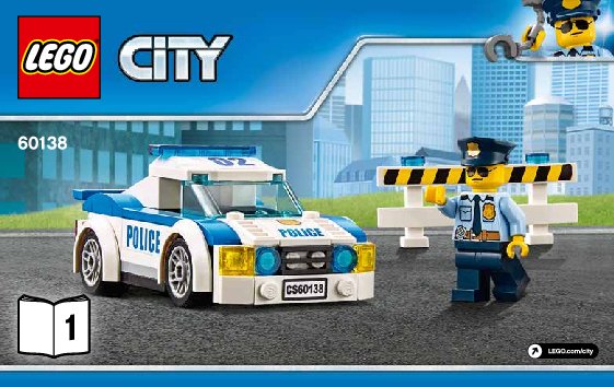 Bauanleitungen LEGO - 66550 - CITY Police Value Pack: Page 1