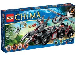 LEGO - Legends of Chima - 70009 - Worriz' Großer Wolfstruck