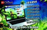 Bauanleitungen LEGO - Legends of Chima - 70010 - Der Löwen-CHI-Tempel: Page 47