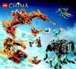 Bauanleitungen LEGO - Legends of Chima - 70135 - Craggers Feuer-Striker: Page 42