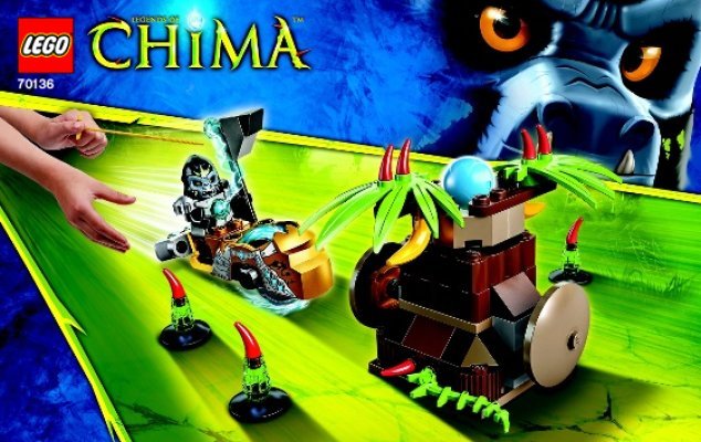 Bauanleitungen LEGO - Legends of Chima - 70136 - Banana-Power: Page 1