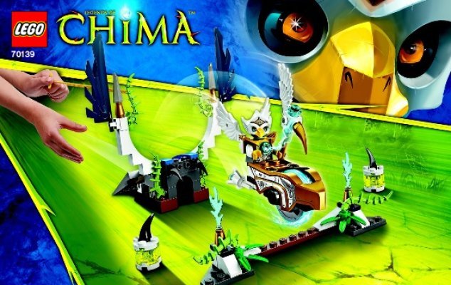 Bauanleitungen LEGO - Legends of Chima - 70139 - Wolkensprung: Page 1