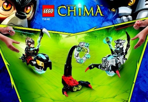 Bauanleitungen LEGO - Legends of Chima - 70140 - Stachelduell: Page 1