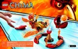 Bauanleitungen LEGO - Legends of Chima - 70155 - Feuer-Höhle: Page 1